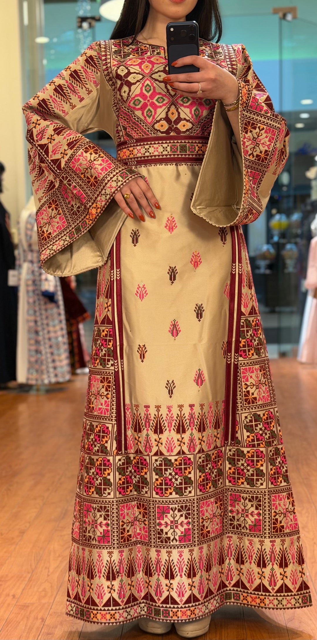 Nakhla Satin Thobe