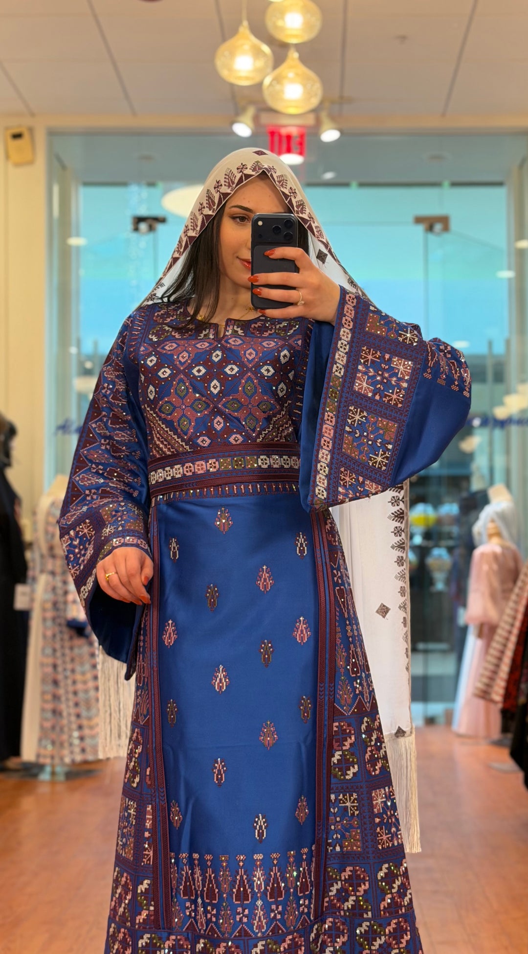 Nakhla Satin Thobe