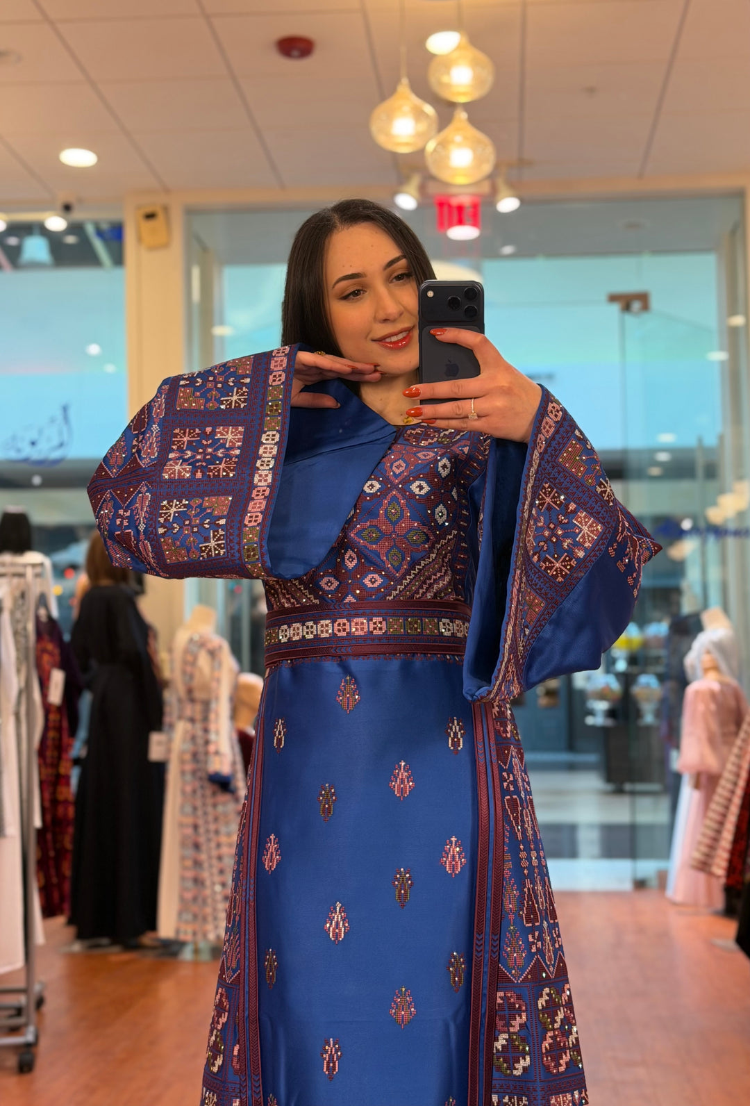Nakhla Satin Thobe