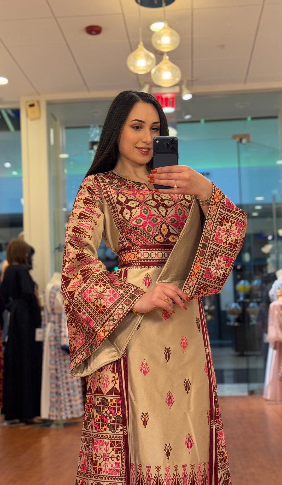 Nakhla Satin Thobe