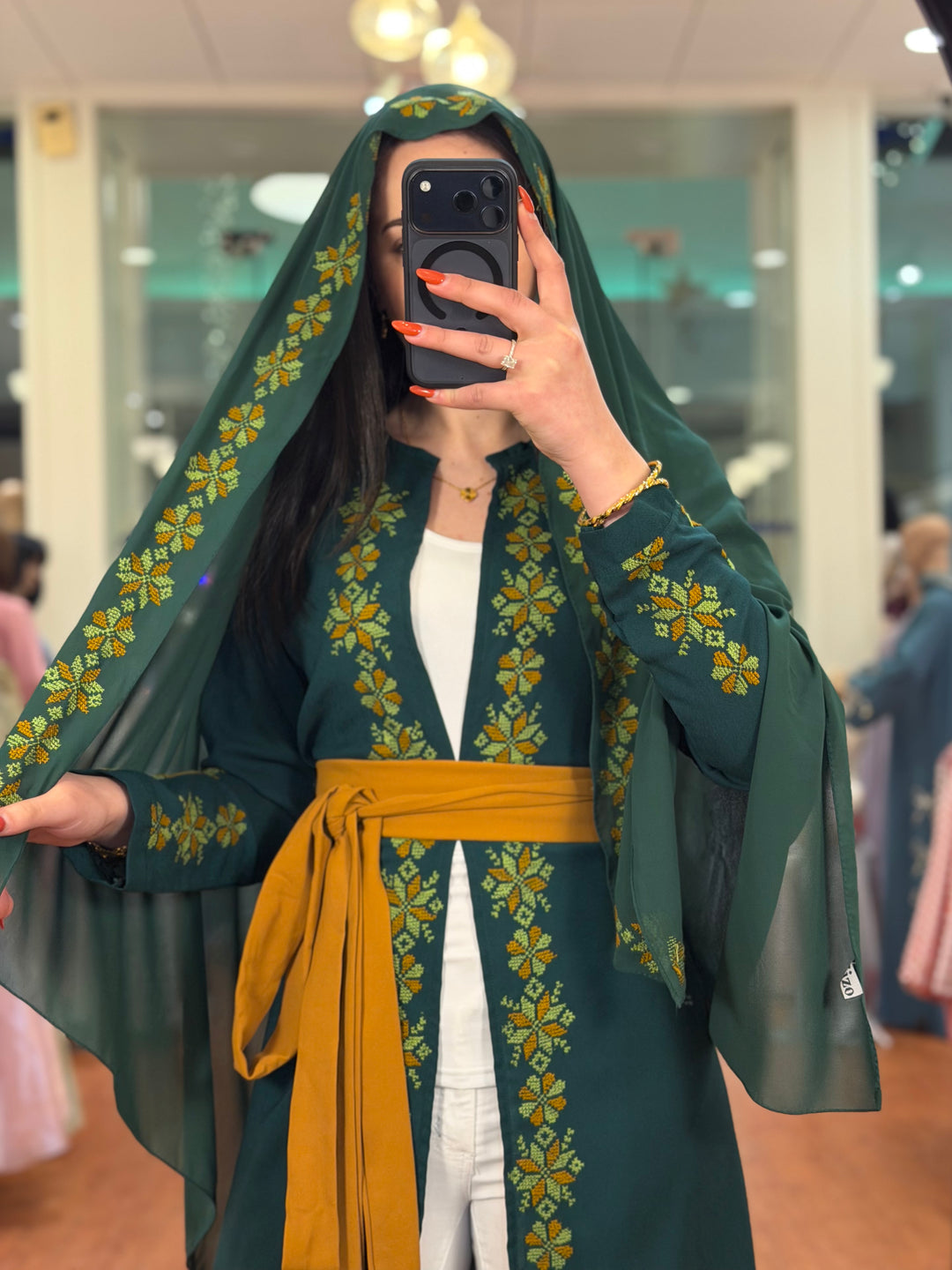 Nejma Handmade Maxi Cardigan