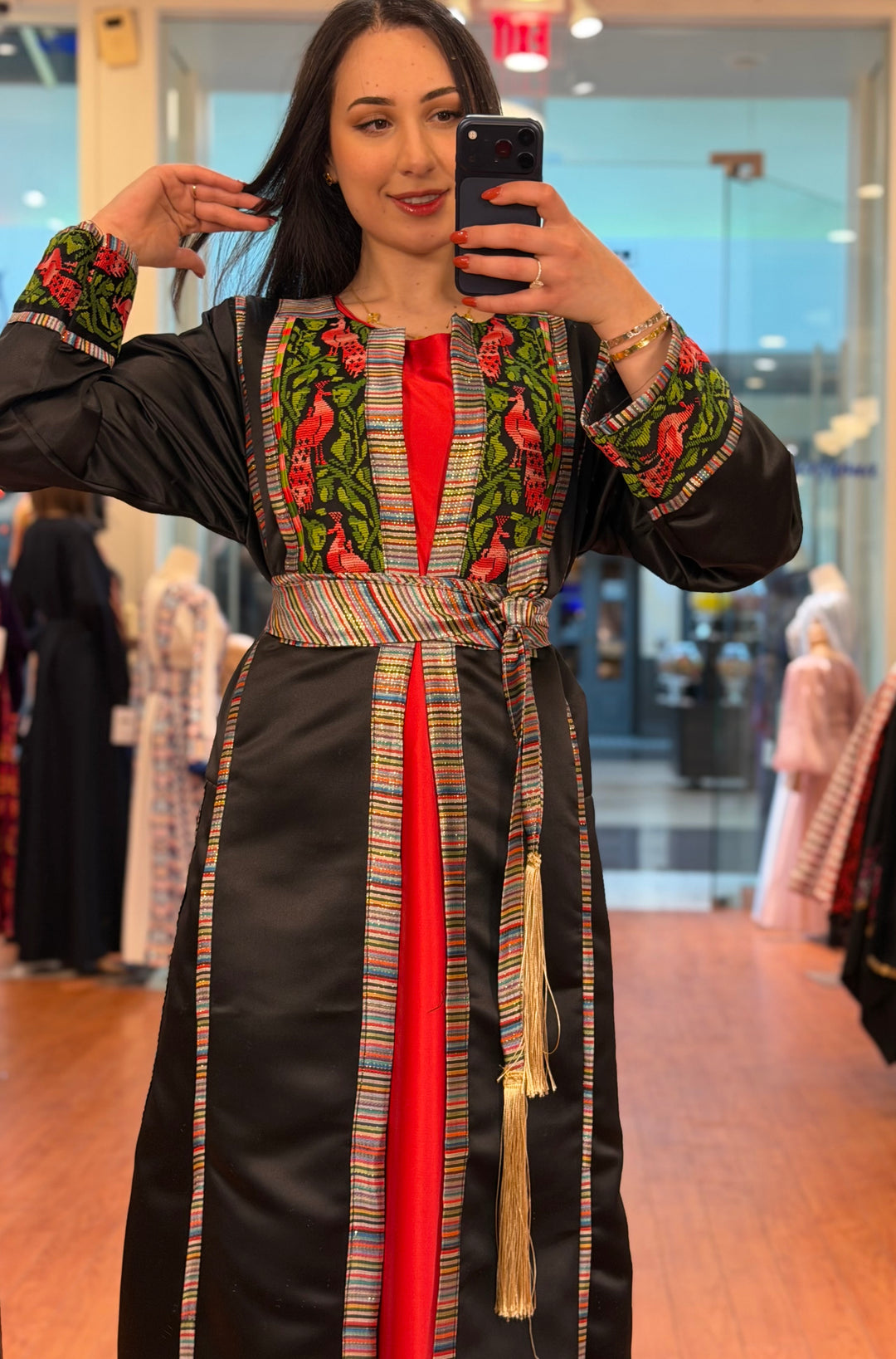 I'rq Al Tawoos Handmade Two-Piece Cardigan