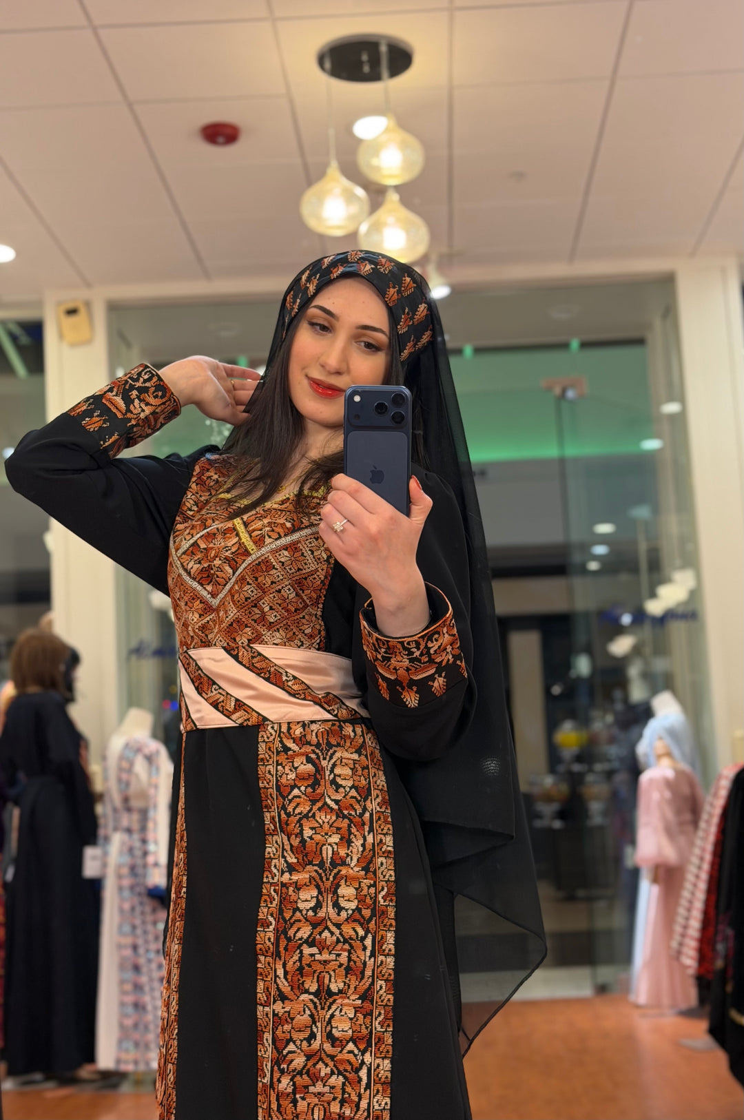 Brown Nakhla Handmade Thobe