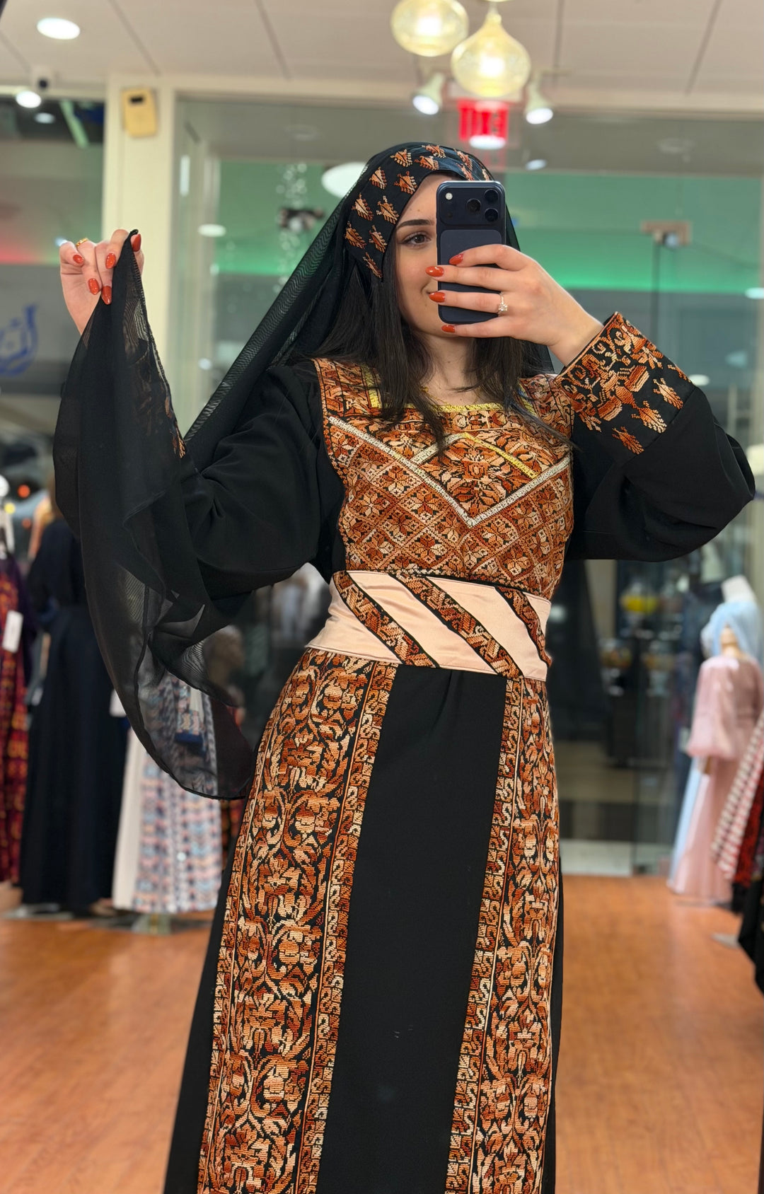 Brown Nakhla Handmade Thobe