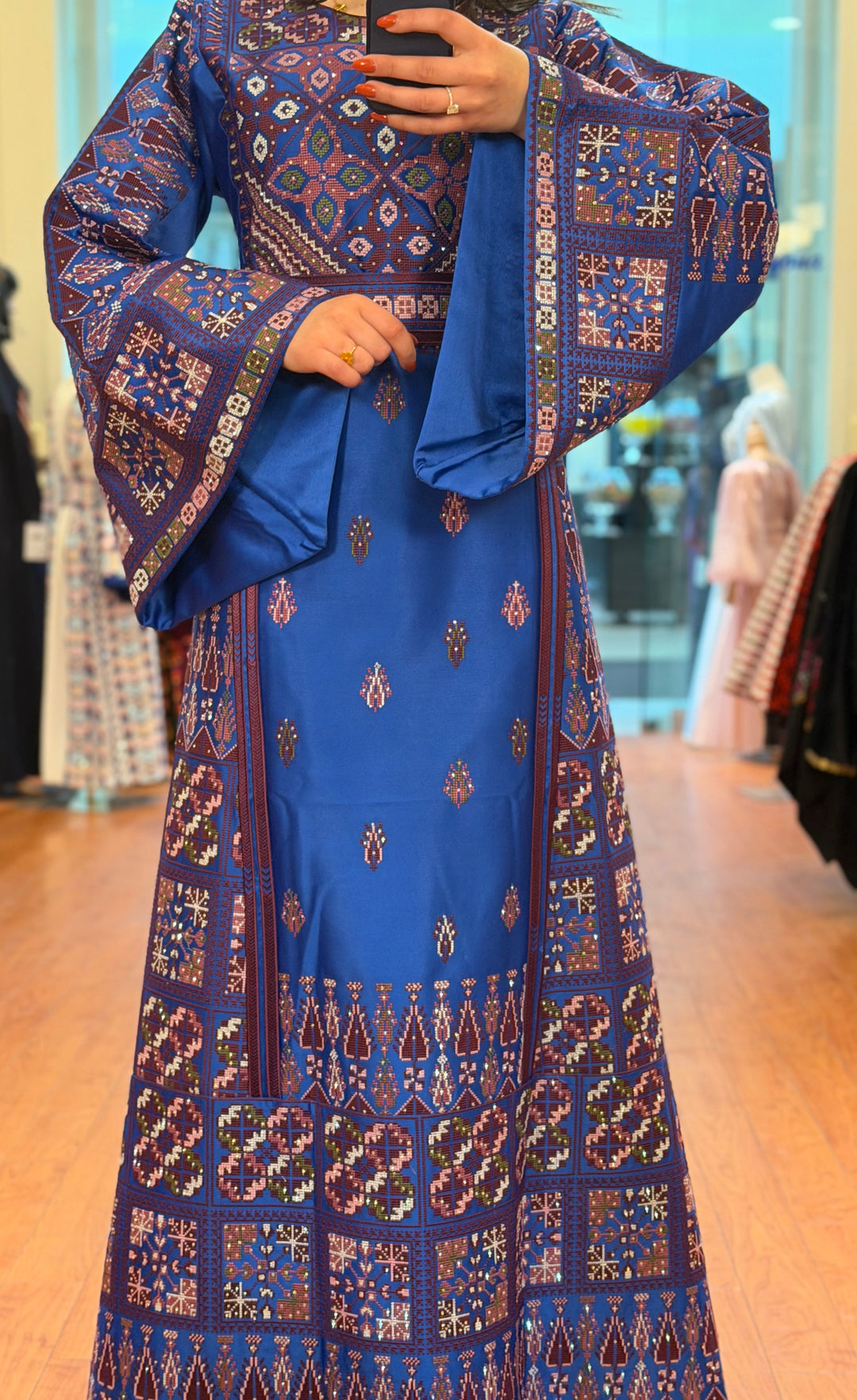 Nakhla Satin Thobe
