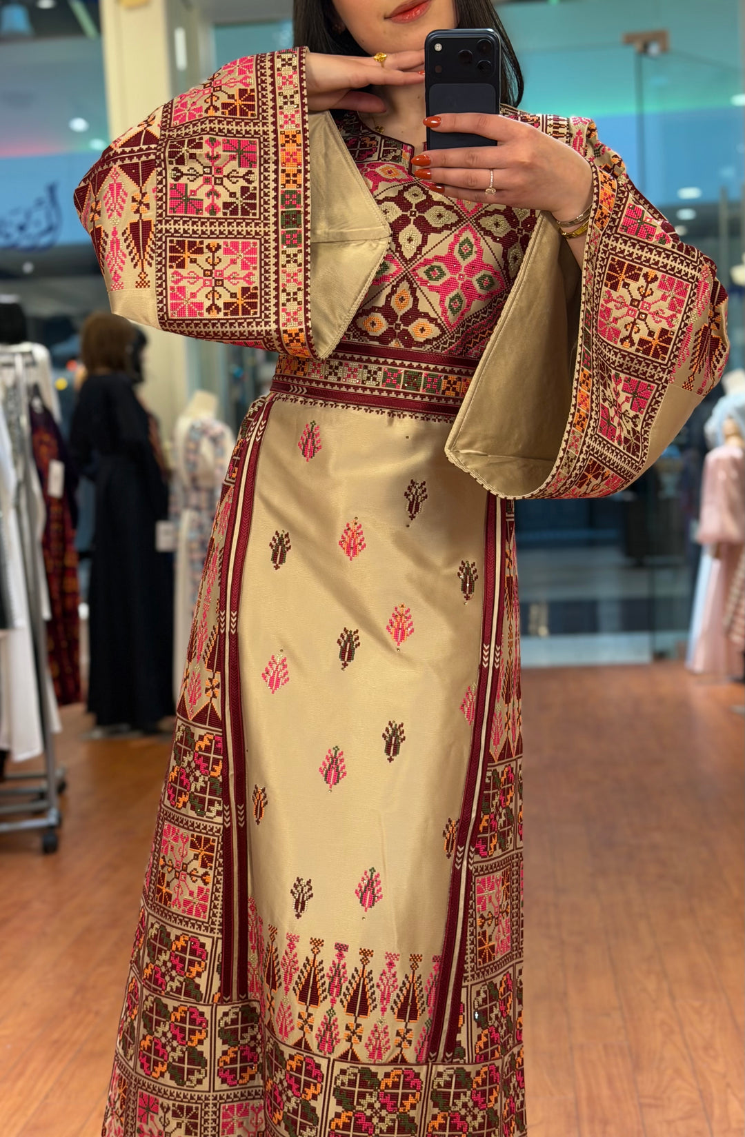 Nakhla Satin Thobe