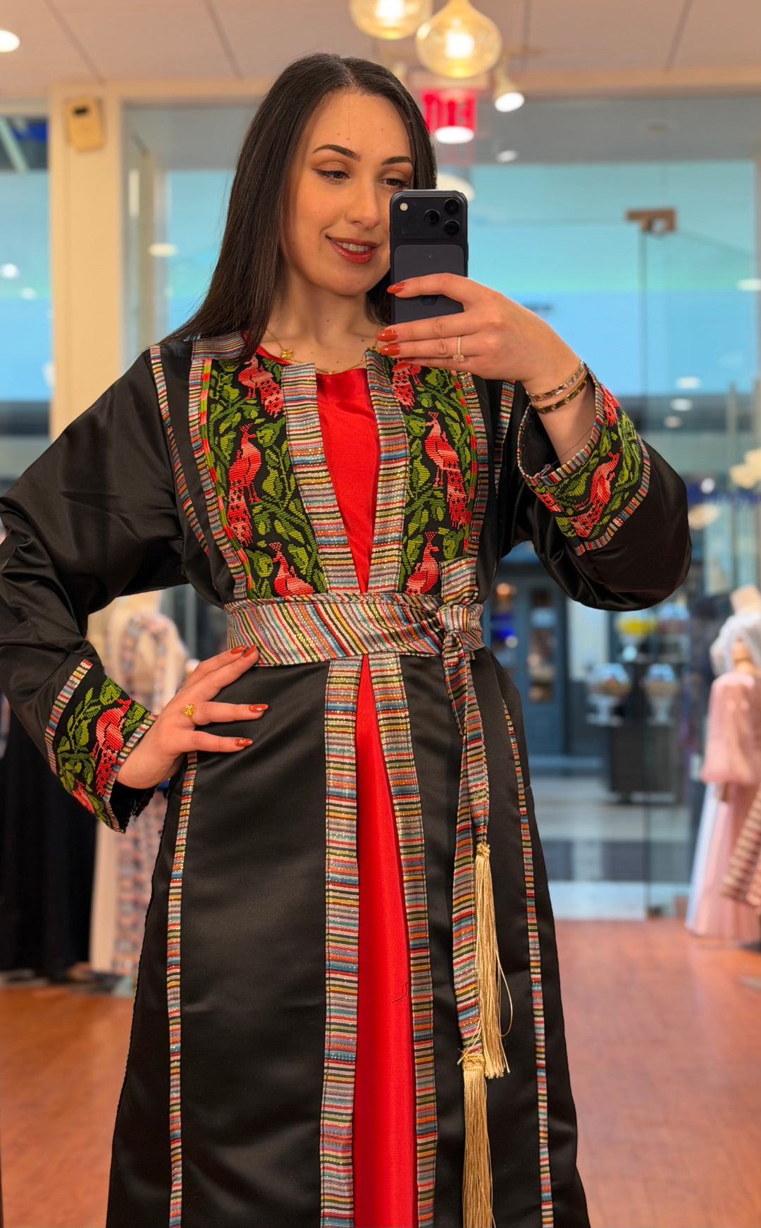 I'rq Al Tawoos Handmade Two-Piece Cardigan