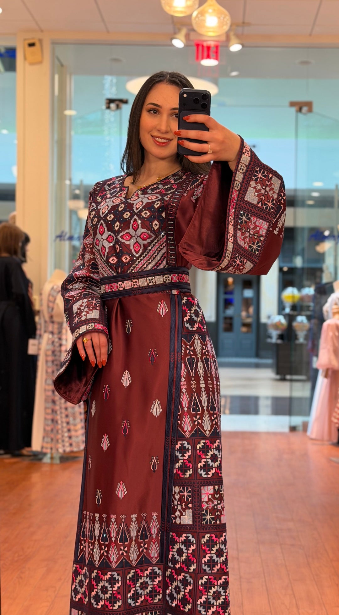 Nakhla Satin Thobe